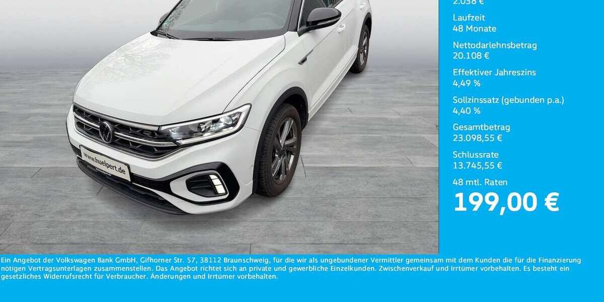 VW T-Roc 22.564 km 22.146 &euro; Bergkamen 59192