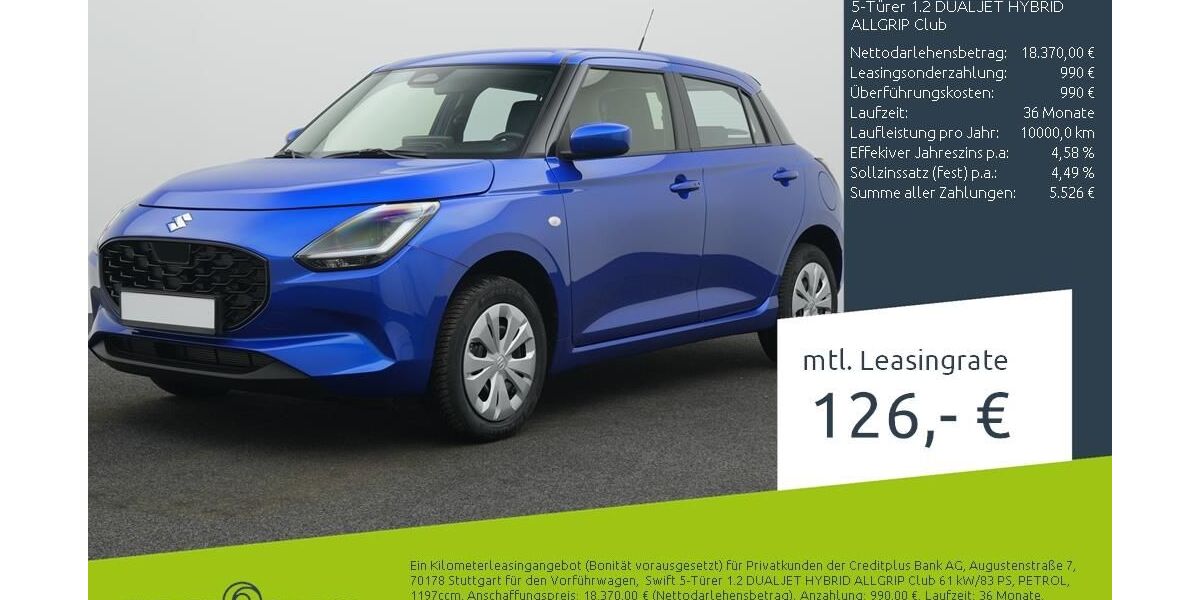 Suzuki Swift 6.140 km 18.370 &euro; Dülmen 48249