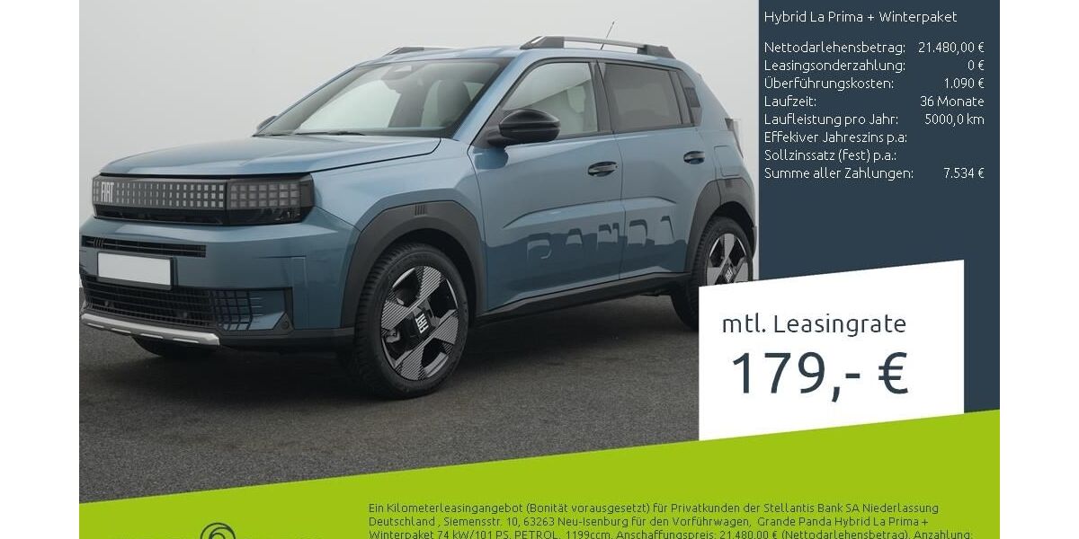Fiat Grande Panda 4.188 km 21.480 &euro; Dülmen 48249