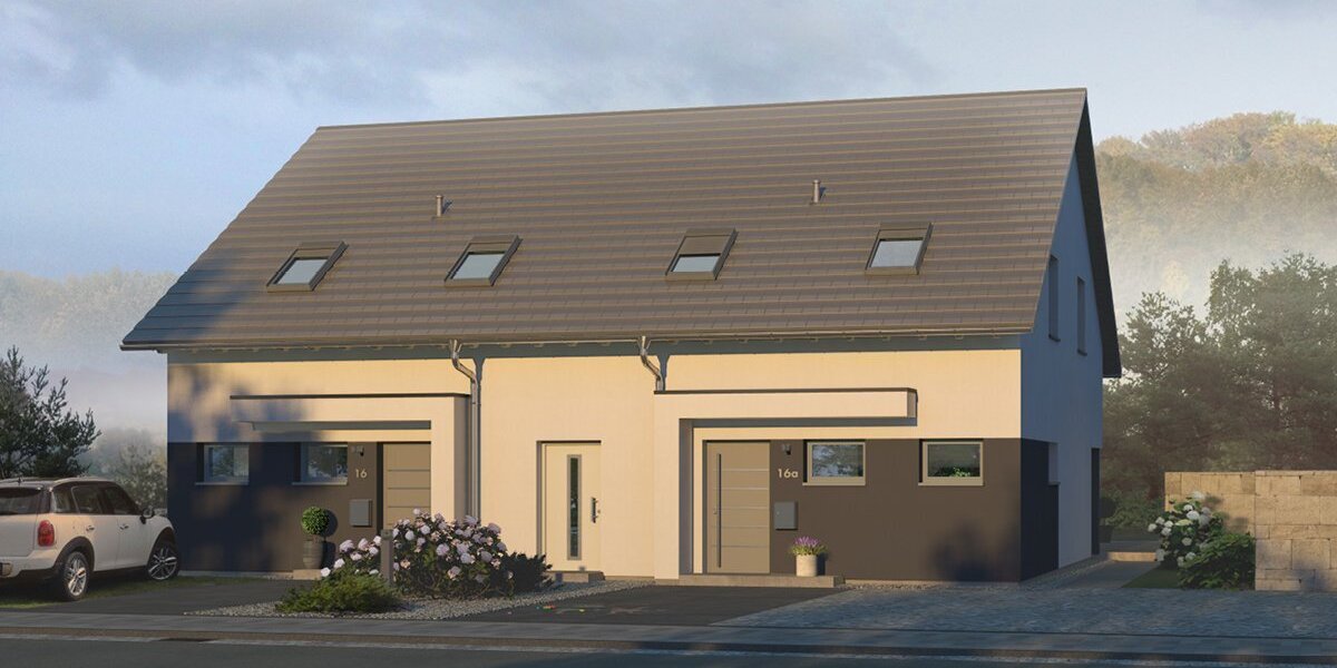 Moderne Doppelhaushälfte: Ihr individuell gestaltbares Zuhause mit KfW55-Standard - Doppelhaushälfte Wetter (Ruhr) | Angebot:27642571