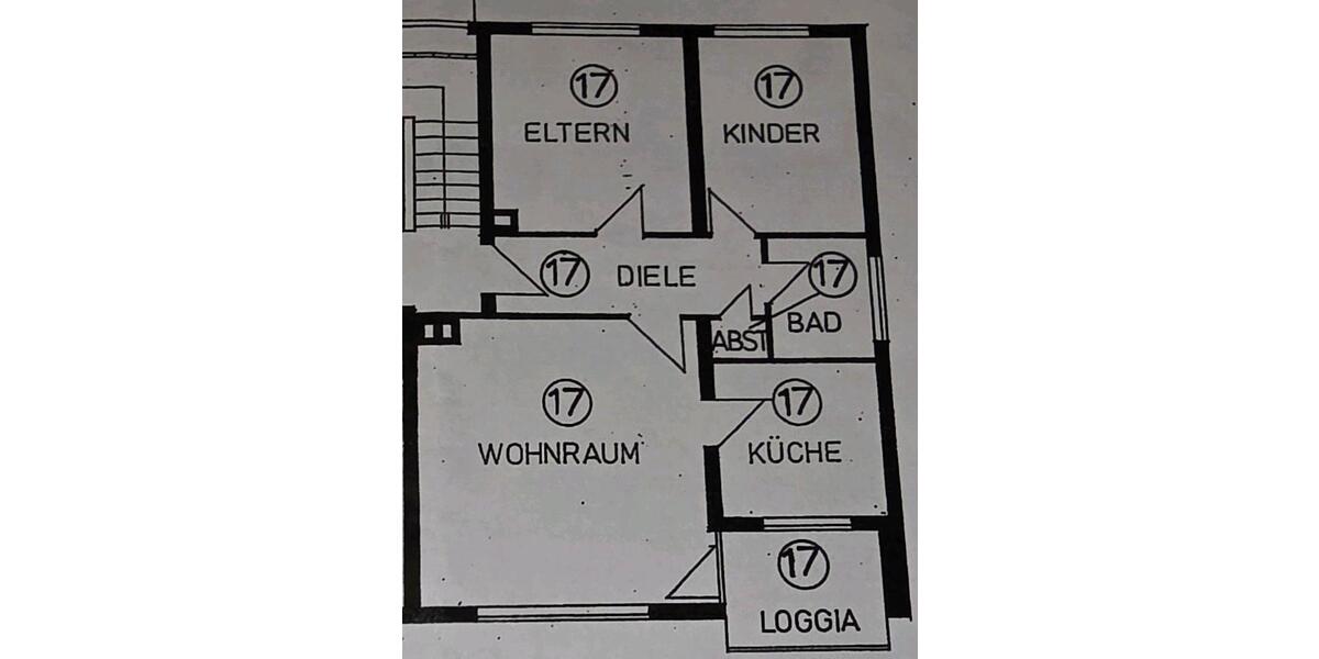 Etagenwohnung Dortmund Huckarde - 3 Zimmer, 68 m&sup2;, 184.000&euro; | Angebot:26701907
