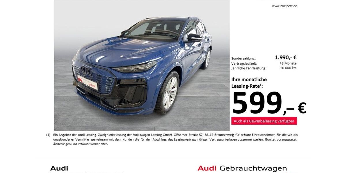 Audi Q6 e-tron 5.002 km 68.290 &euro; Dortmund 44143