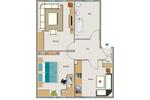 Etagenwohnung Lünen - 2.5 Zimmer, 50 m&sup2;, 403&euro; | Angebot:26346333