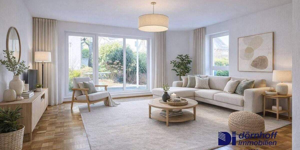 Etagenwohnung Dortmund Kirchhörde - 3 Zimmer, 115 m&sup2;, 1.100&euro; | Angebot:25665919