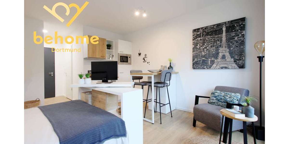 Etagenwohnung Dortmund Innenstadt West - 1.5 Zimmer, 35 m&sup2;, 630&euro; | Angebot:26281257