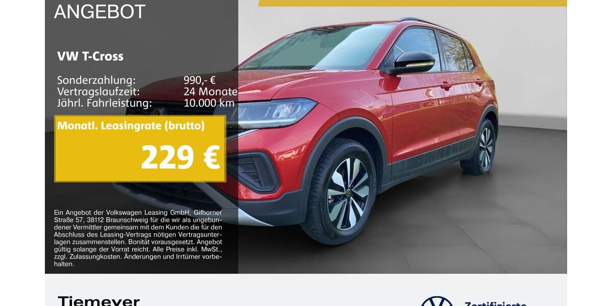 VW T-Cross 5.286 km 20.690 &euro; Bochum 44892