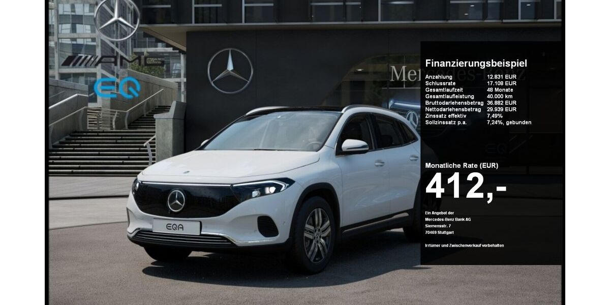 Mercedes-Benz EQA 8.067 km 42.770 &euro; Dortmund 44139
