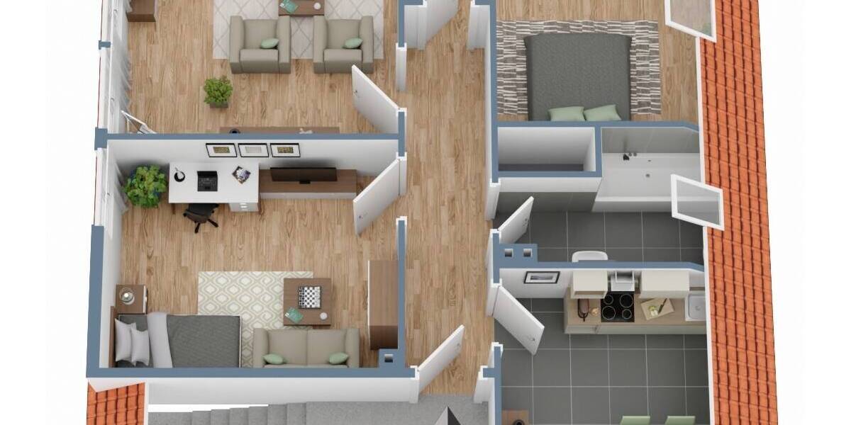 Doppelhaushälfte Hagen Hohenlimburg - 6 Zimmer, 160 m&sup2;, 338.000&euro; | Angebot:26188622