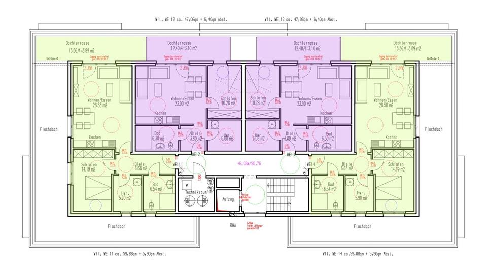 Etagenwohnung Oer-Erkenschwick Erkenschwick - 2.5 Zimmer, 65 m&sup2;, 412&euro; | Angebot:26003544