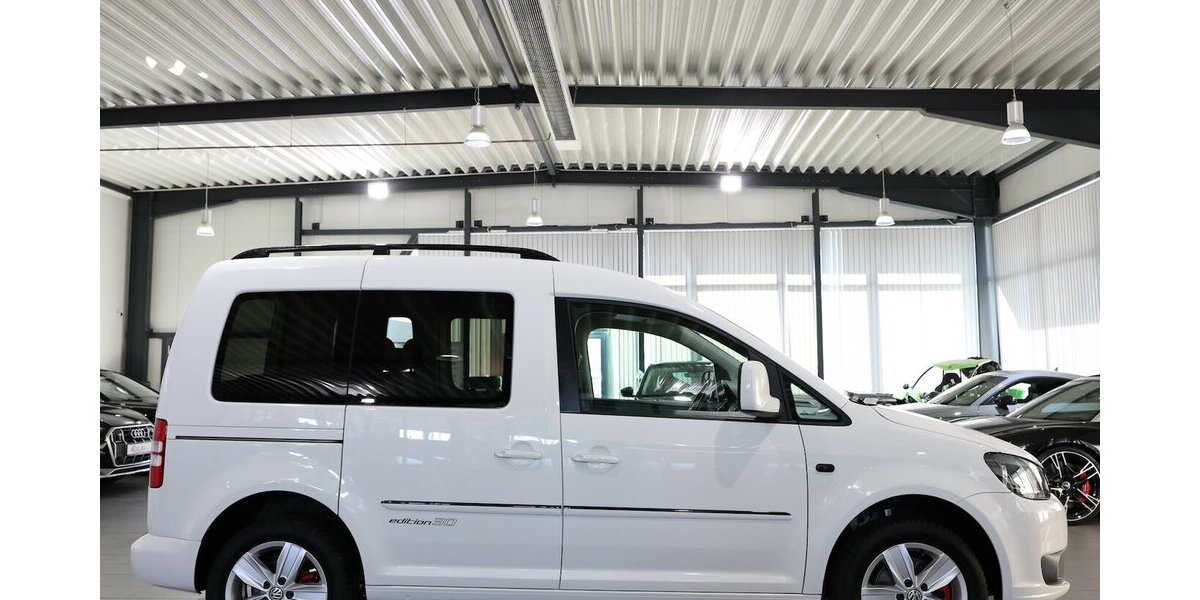VW Caddy KOMBI 1.6 TDI DSG EDITION-30 WHITE & BLACK 144.000 km 14.881 &euro; Hamm 59077