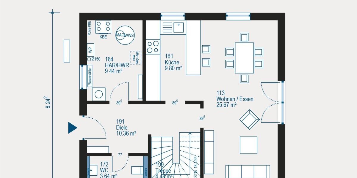 Individuell geplantes Einfamilienhaus in Kamen - Flexibles Wohnen mit allkauf Qualität und Service - Einfamilienhaus Kamen | Angebot:27302826