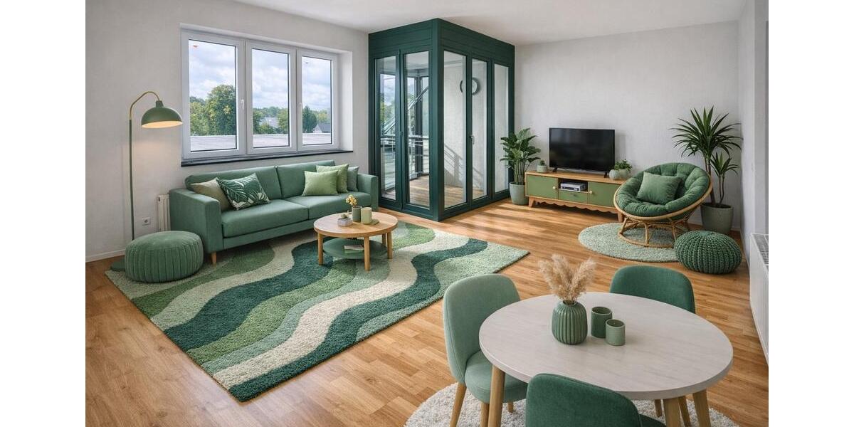 Etagenwohnung Recklinghausen Grullbad - 2 Zimmer, 52 m&sup2;, 426&euro; | Angebot:26676295