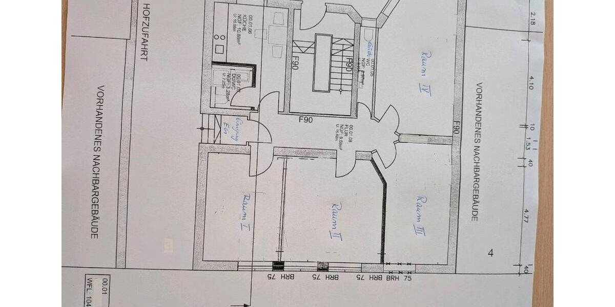 Hochparterre Castrop-Rauxel Bladenhorst - 4 Zimmer, 105 m&sup2;, 1.108&euro; | Angebot:26546061
