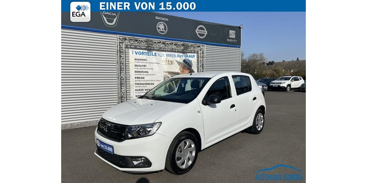 Dacia Sandero 32.600 km 9.789 &euro; Dortmund 44309