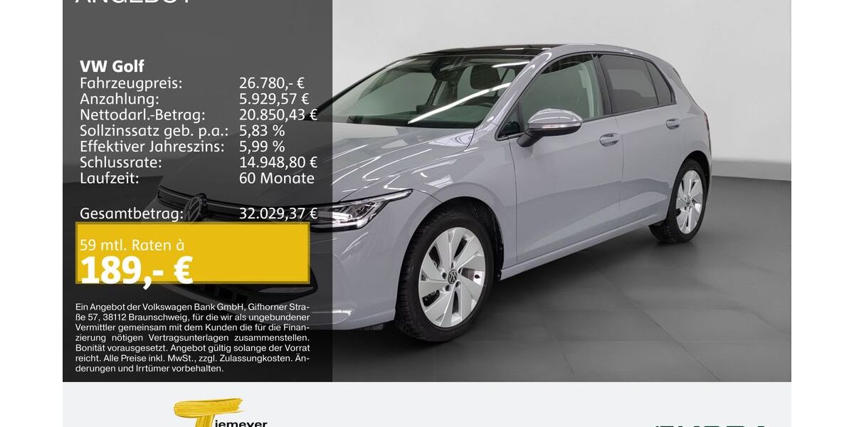 VW Golf 9.006 km 26.460 &euro; Bochum 44809