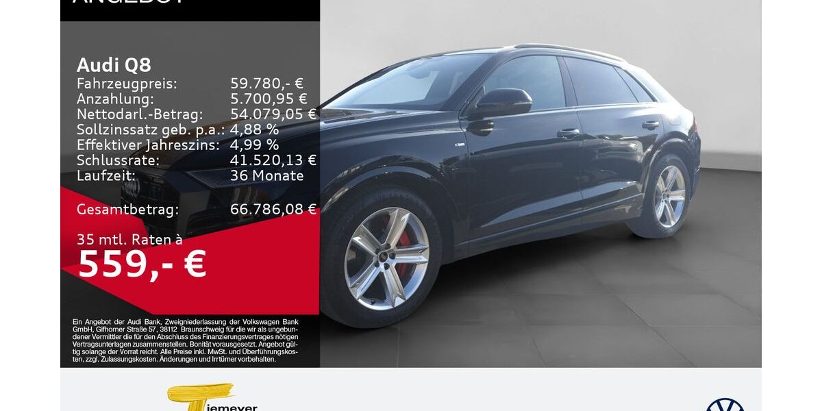 Audi Q8 51.180 km 58.480 &euro; Bochum 44892
