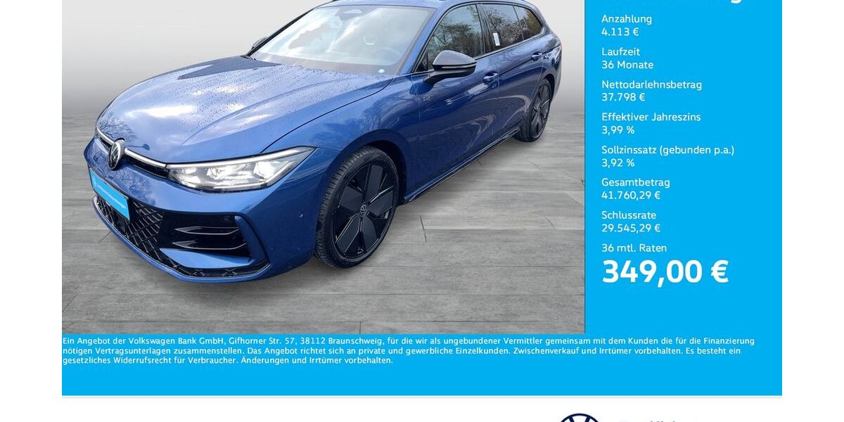 VW Passat Variant 5.468 km 41.777 &euro; Dortmund 44141