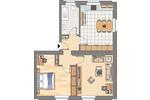 Etagenwohnung Dortmund Huckarde - 2.5 Zimmer, 65 m&sup2;, 539&euro; | Angebot:25149654