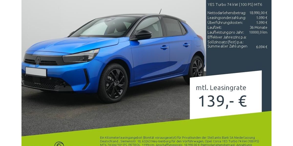 Opel Corsa 7.589 km 18.840 &euro; Dülmen 48249