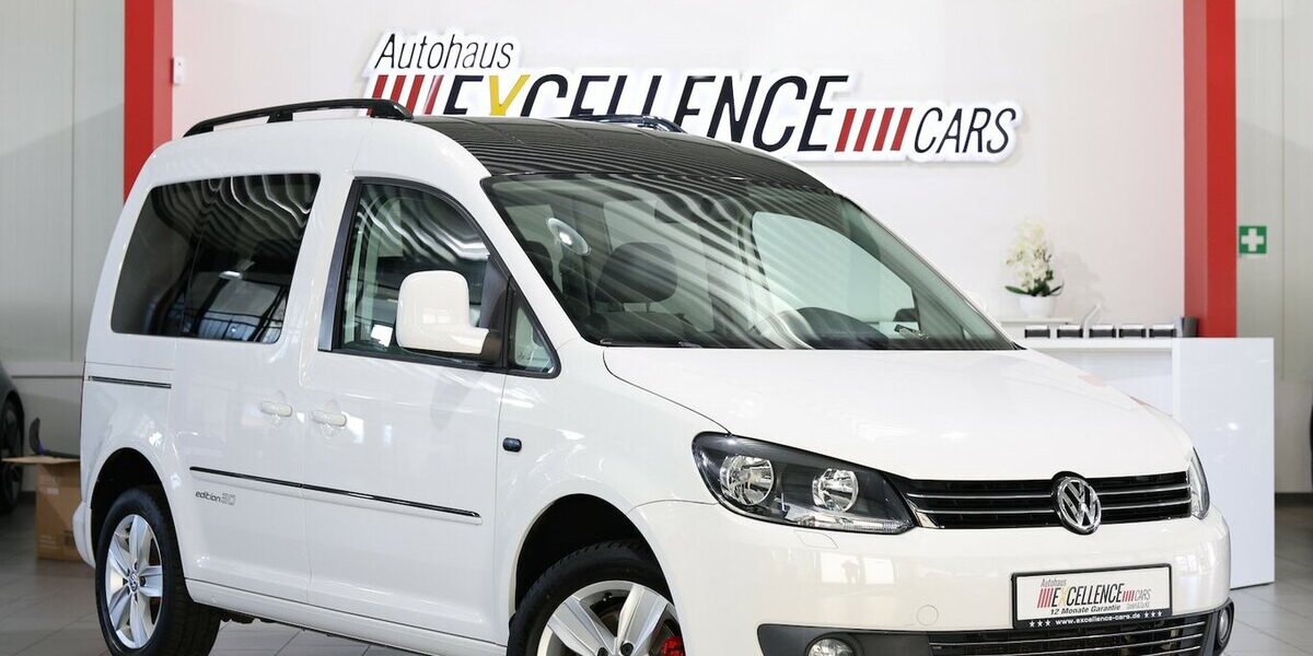VW Caddy KOMBI 1.6 TDI DSG EDITION-30 WHITE & BLACK 144.000 km 14.881 &euro; Hamm 59077