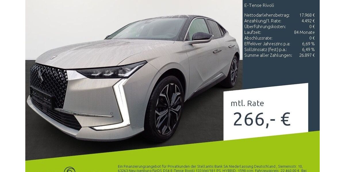 DS Automobiles DS4 42.581 km 22.460 &euro; Dülmen 48249