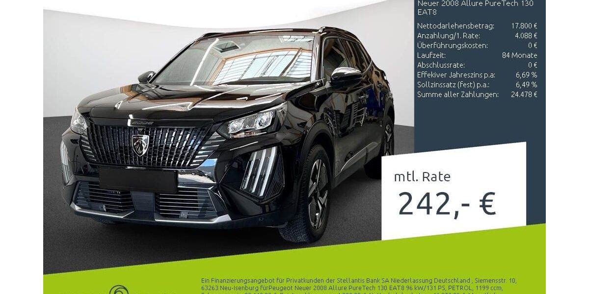 Peugeot 2008 19.539 km 21.888 &euro; Dülmen 48249