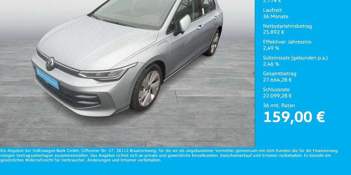 VW Golf 4.742 km 28.666 &euro; Dortmund 44141