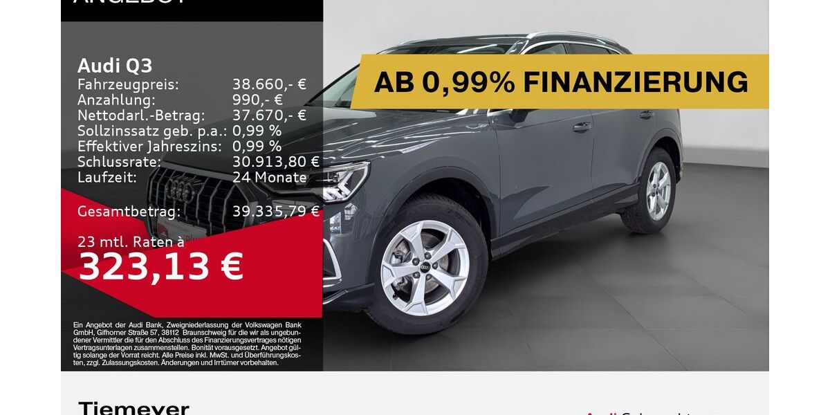 Audi Q3 3.219 km 35.590 &euro; Bochum 44809