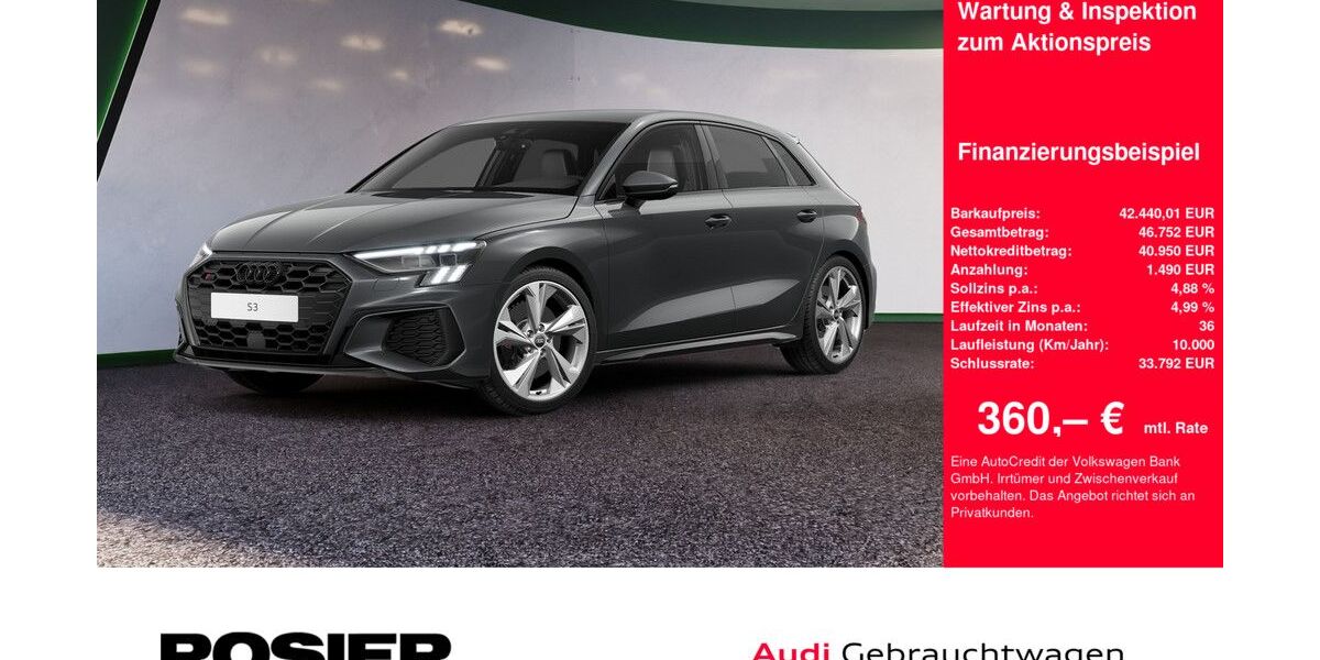 Audi S3 18.507 km 41.770 &euro; Menden 58706