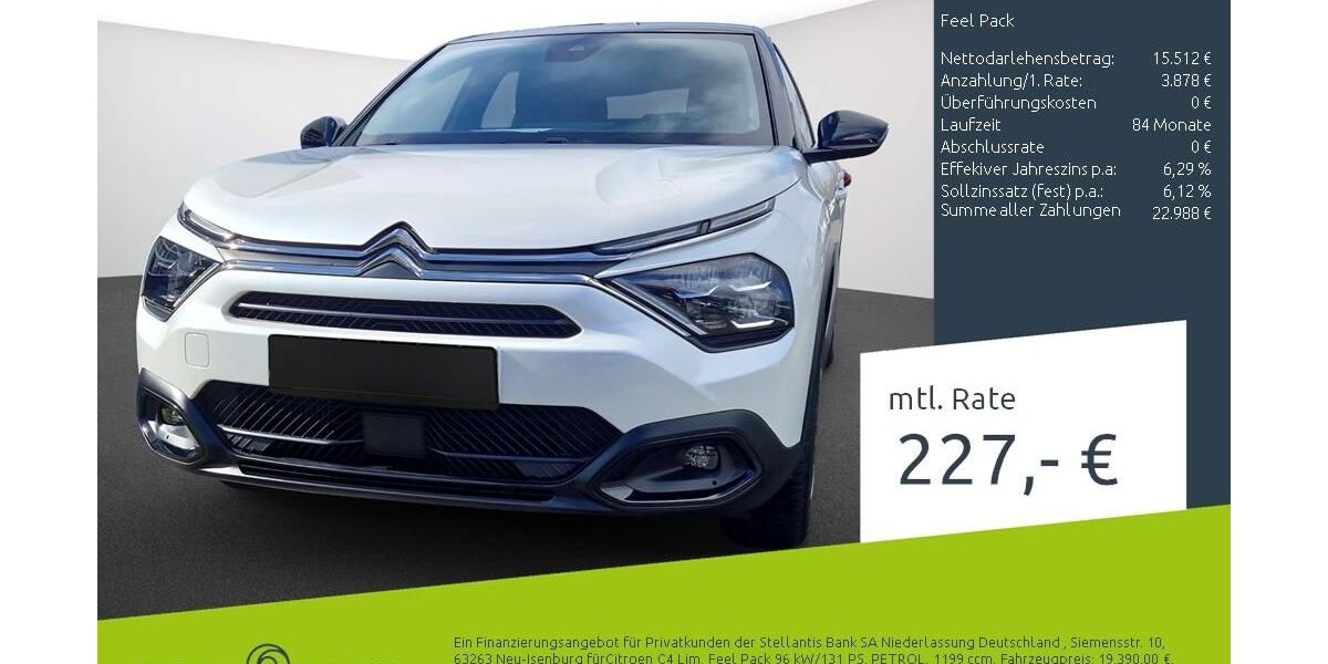 Citroen C4 10.266 km 19.390 &euro; Dülmen 48249