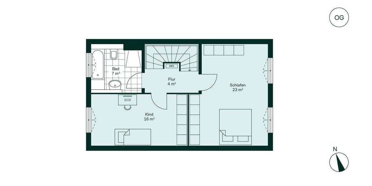 Doppelhaushälfte Bergkamen Weddinghofen - 4 Zimmer, 136 m&sup2;, 452.300&euro; | Angebot:25664073