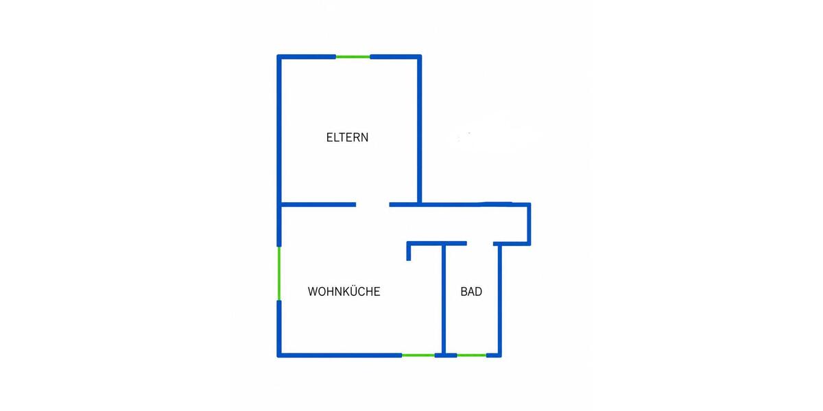Hochparterre Castrop-Rauxel Rauxel - 2.5 Zimmer, 45 m&sup2;, 740&euro; | Angebot:26671724