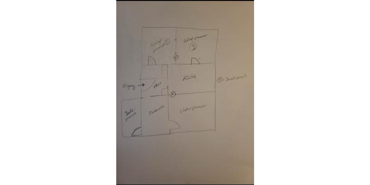 Etagenwohnung Dortmund Hörde - 4 Zimmer, 75 m&sup2;, 850&euro; | Angebot:25726006