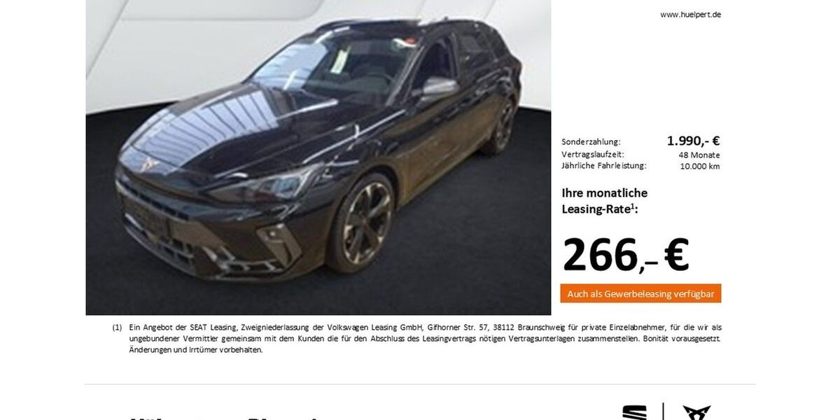 Cupra Leon 19.192 km 31.310 &euro; Dortmund 44269