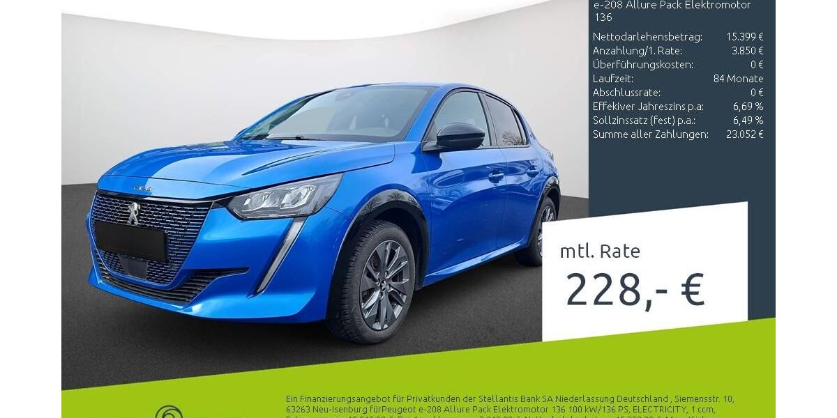 Peugeot 208 29.995 km 19.249 &euro; Dülmen 48249
