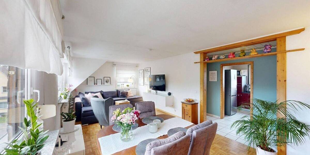 Etagenwohnung Hamm Lohauserholz - 3 Zimmer, 70 m&sup2;, 129.000&euro; | Angebot:26731312