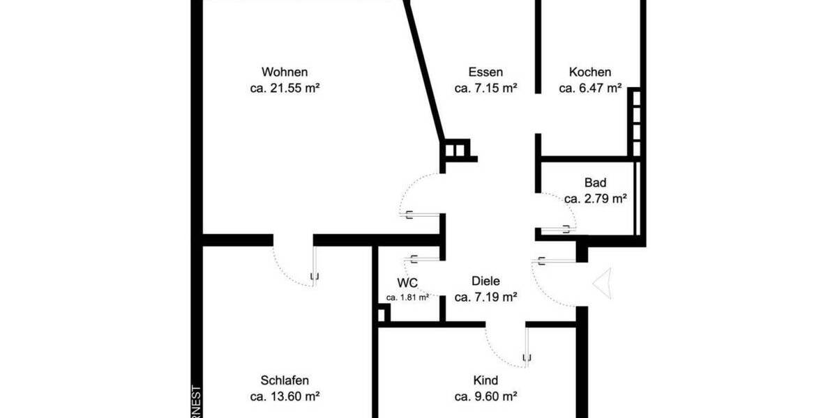 Etagenwohnung Dortmund Lütgendortmund - 6 Zimmer, 140 m&sup2;, 229.000&euro; | Angebot:26787849