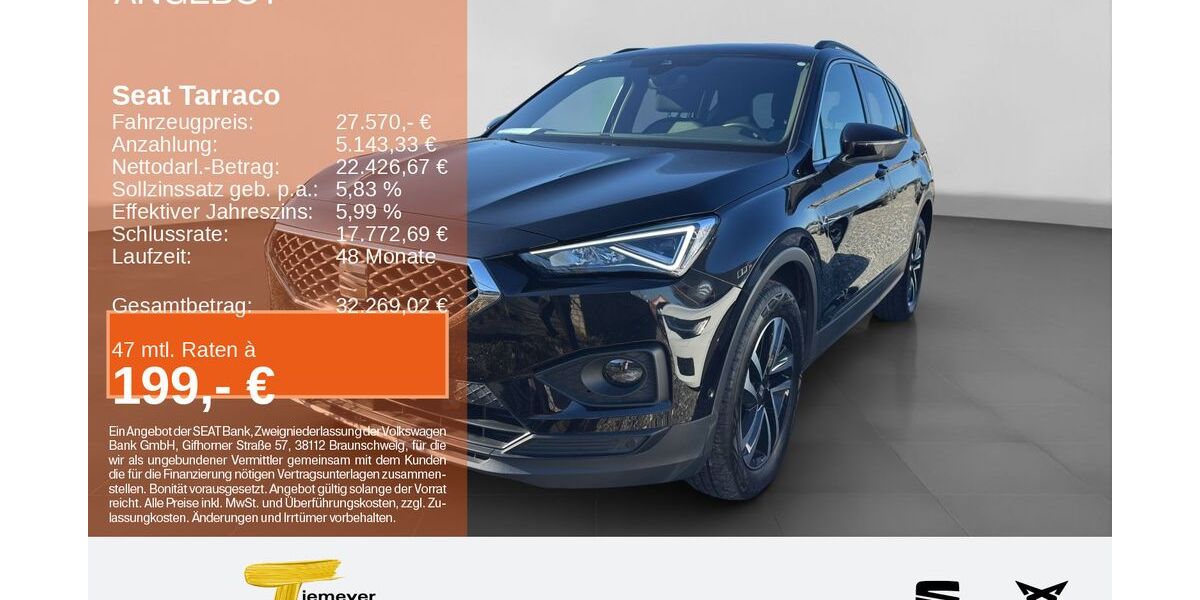 Seat Tarraco 61.825 km 27.290 &euro; Recklinghausen 45663