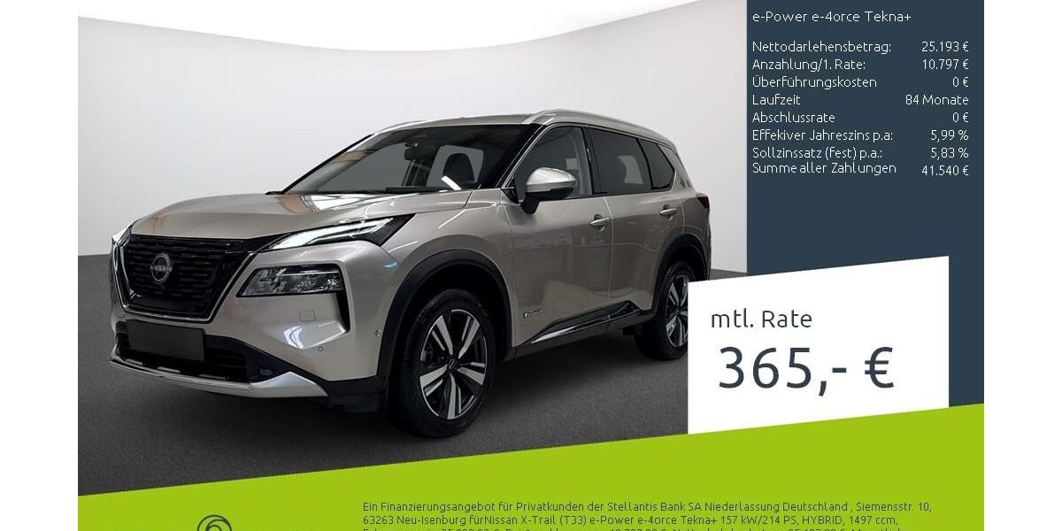 Nissan X-Trail 34.174 km 35.470 &euro; Dülmen 48249