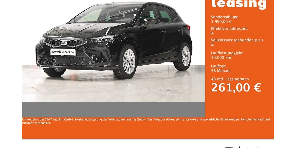 Seat Ibiza 1.990 km 21.505 &euro; Dortmund 44269