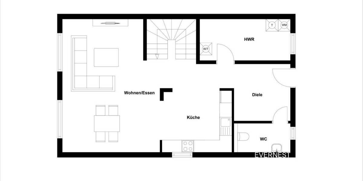 Doppelhaushälfte Kamen Methler - 4 Zimmer, 124 m&sup2;, 469.000&euro; | Angebot:25686592