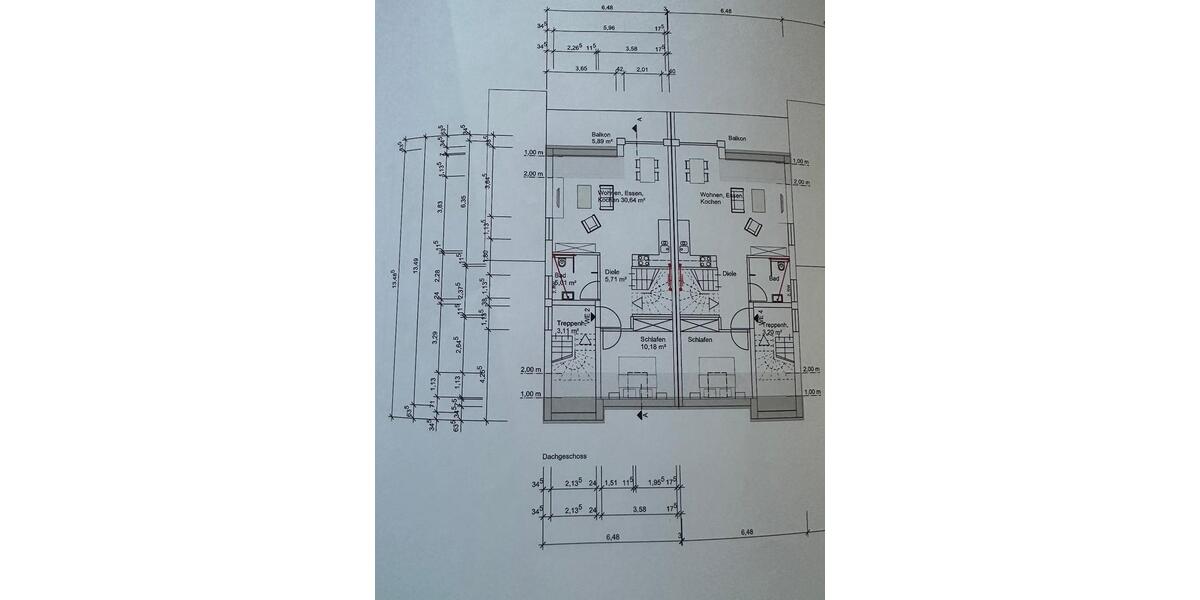 Etagenwohnung Hamm Herringen - 3 Zimmer, 80 m&sup2;, 1.100&euro; | Angebot:26700847