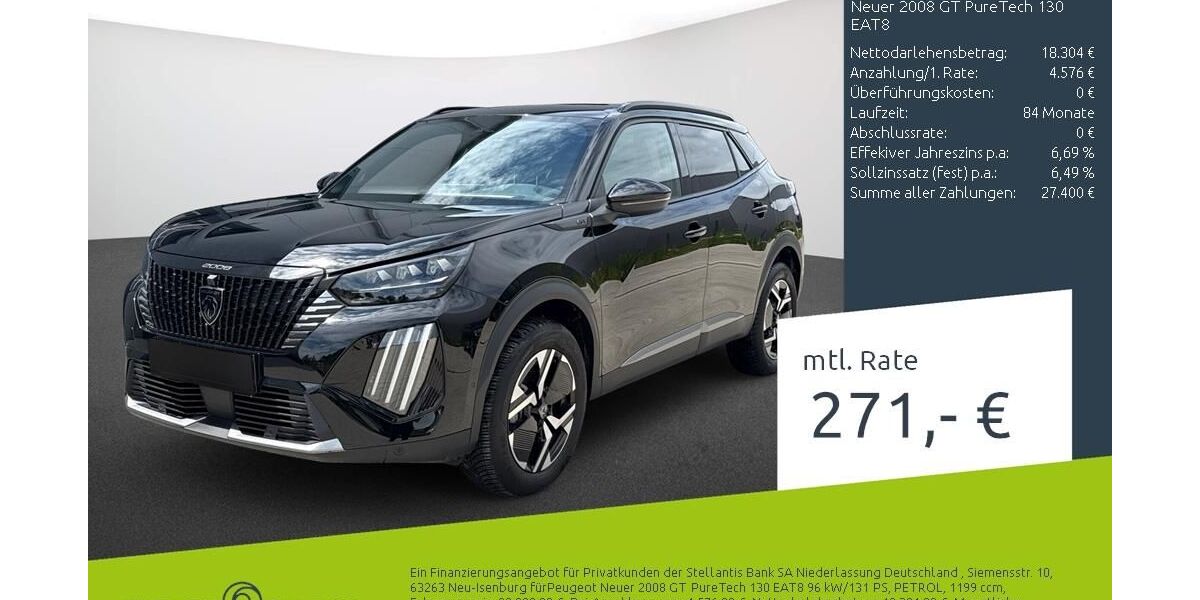 Peugeot 2008 17.411 km 22.880 &euro; Dülmen 48249
