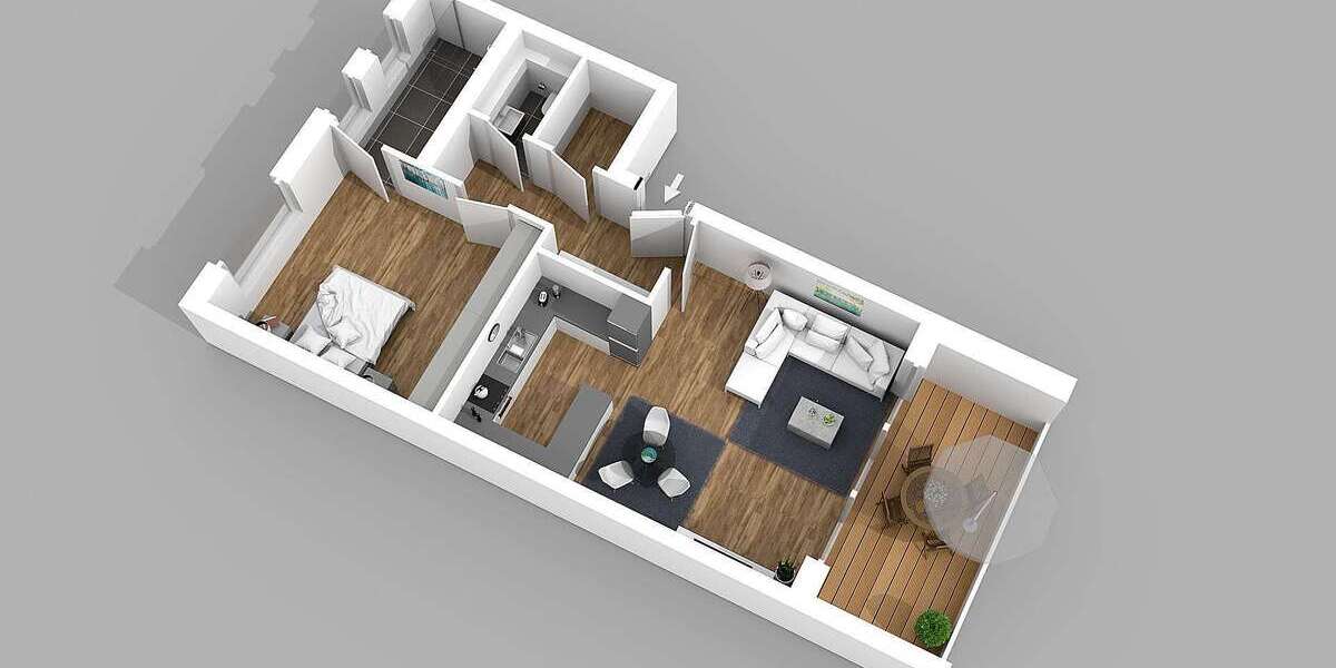 Etagenwohnung Dortmund Brackel - 3 Zimmer, 79 m&sup2;, 1.081&euro; | Angebot:26136367