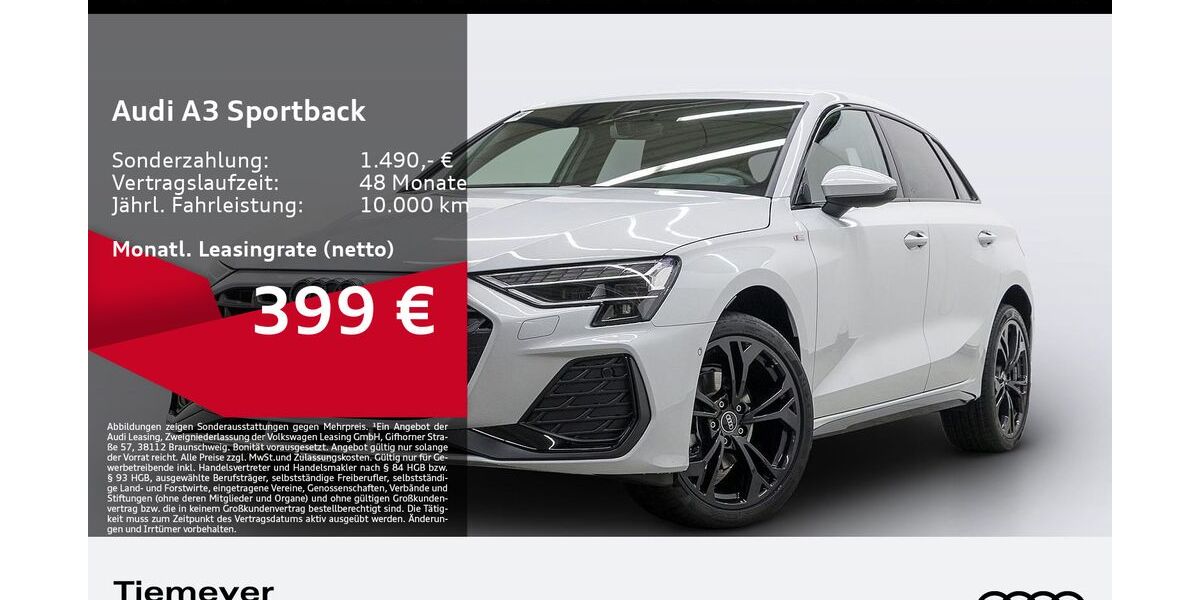 Audi A3 3.050 km 34.690 &euro; Bochum 44892