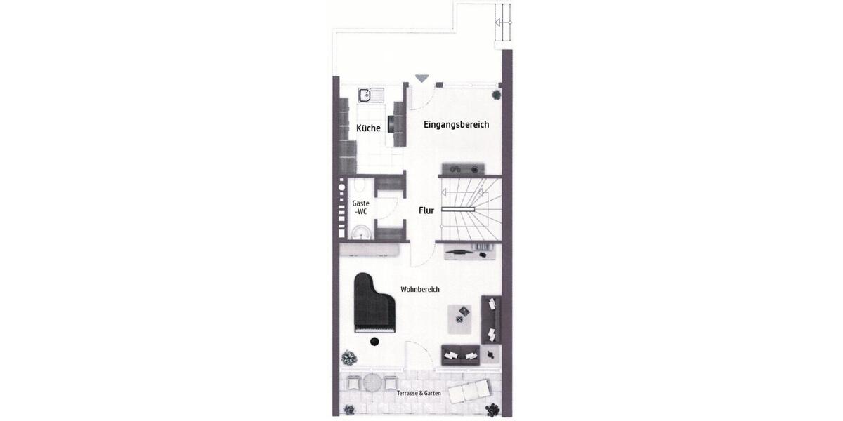 Reihenhaus Wetter (Ruhr) - 5.5 Zimmer, 148 m&sup2;, 320.000&euro; | Angebot:24780056