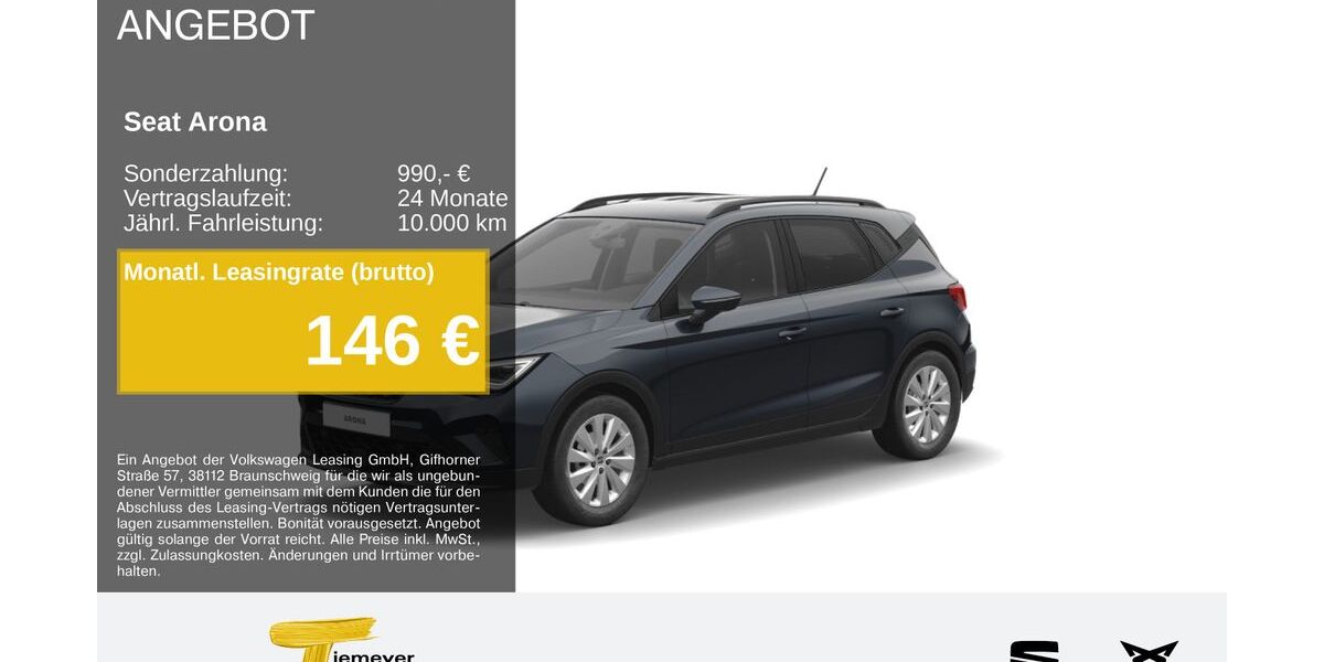 Seat Arona 18.265 km 21.770 &euro; Bochum 44809