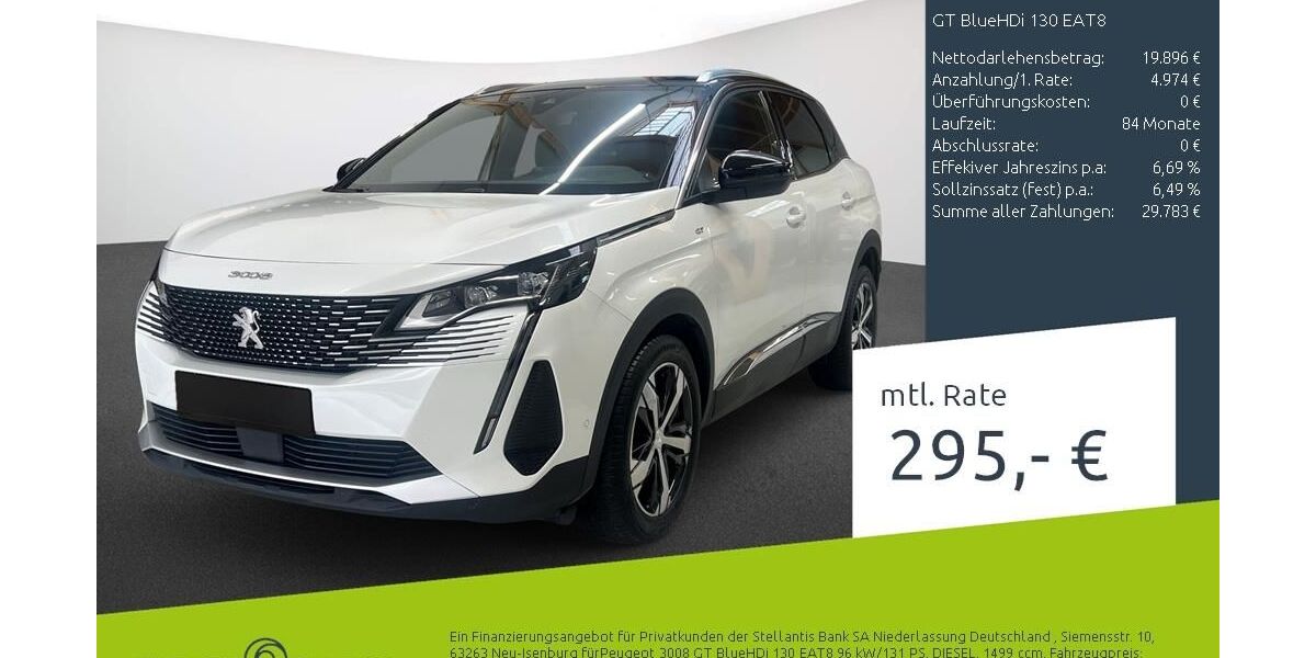 Peugeot 3008 49.689 km 24.789 &euro; Dülmen 48249