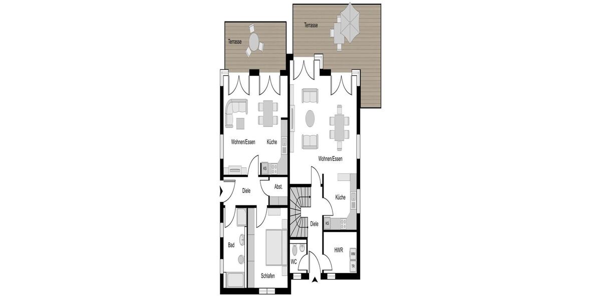 Einfamilienhaus Bochum Werne - 4.5 Zimmer, 141 m&sup2;, 2.200&euro; | Angebot:26006006