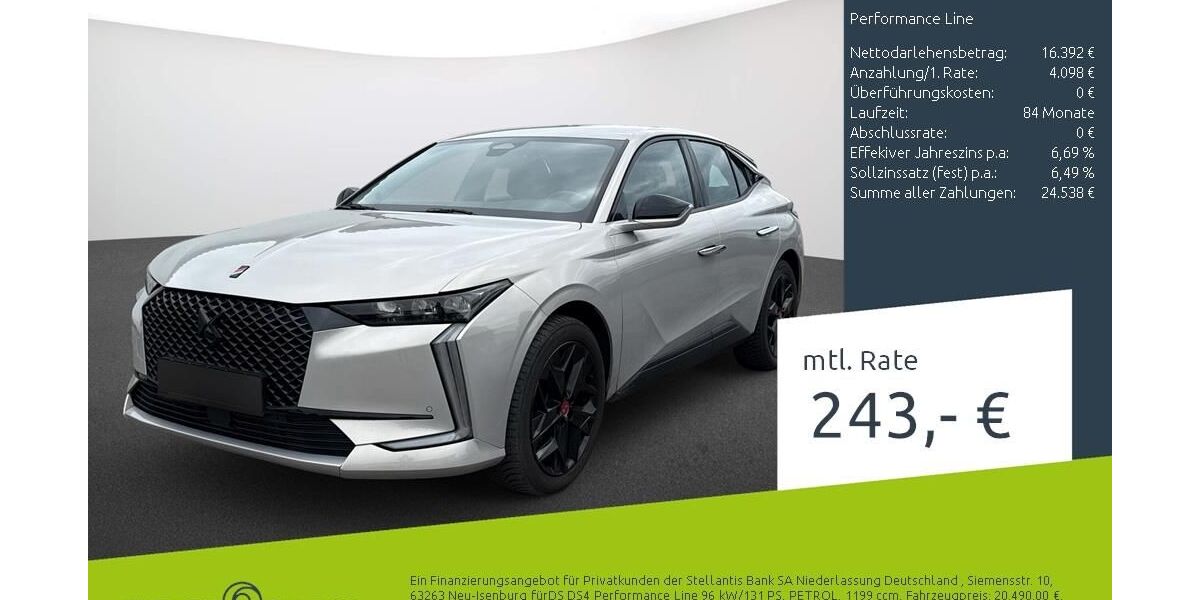 DS Automobiles DS4 44.253 km 19.660 &euro; Dülmen 48249